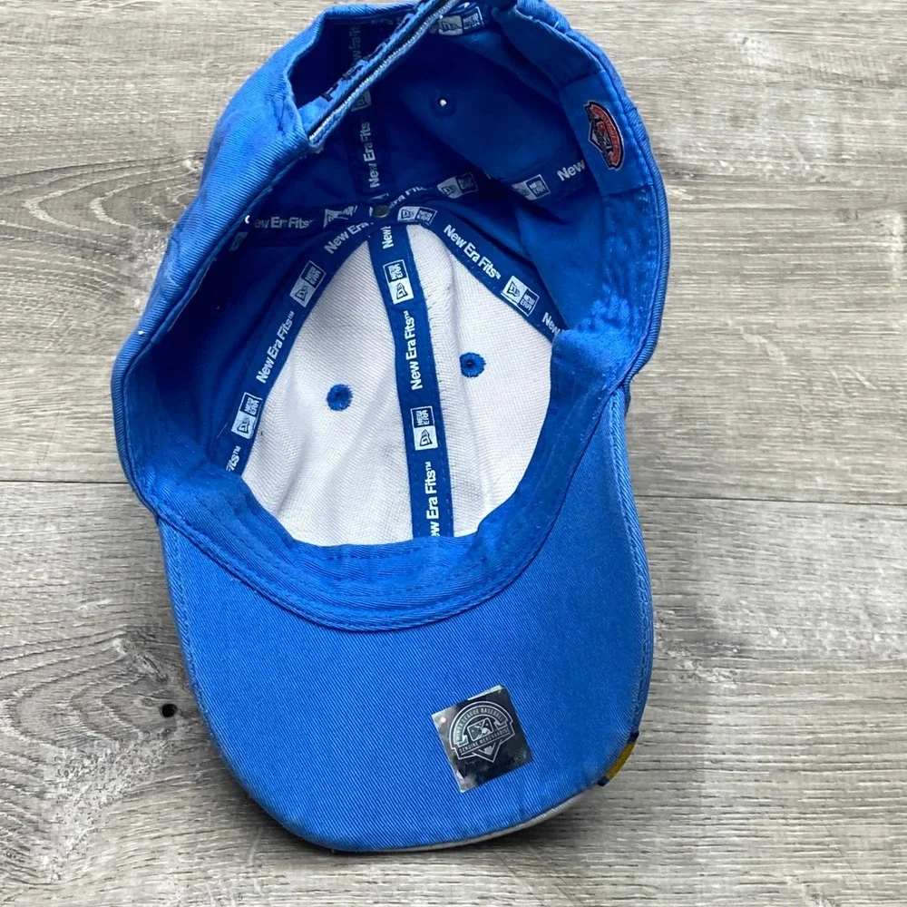 New Era Hat Myrtle Beach Pelicans Youth‎ OSFM Blue White Flame MiLB Baseball Cap